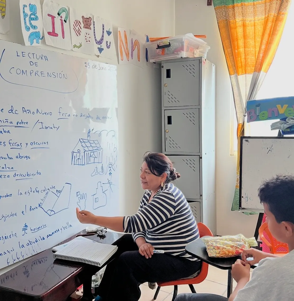 Clase con el Sistema Educativo LAM